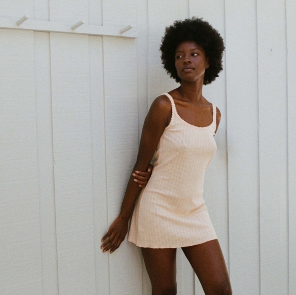 DÔEN Cynthia Dress - Apricot